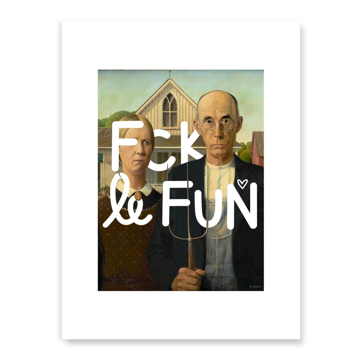 Affiche F*ck le Fun - L'impertine