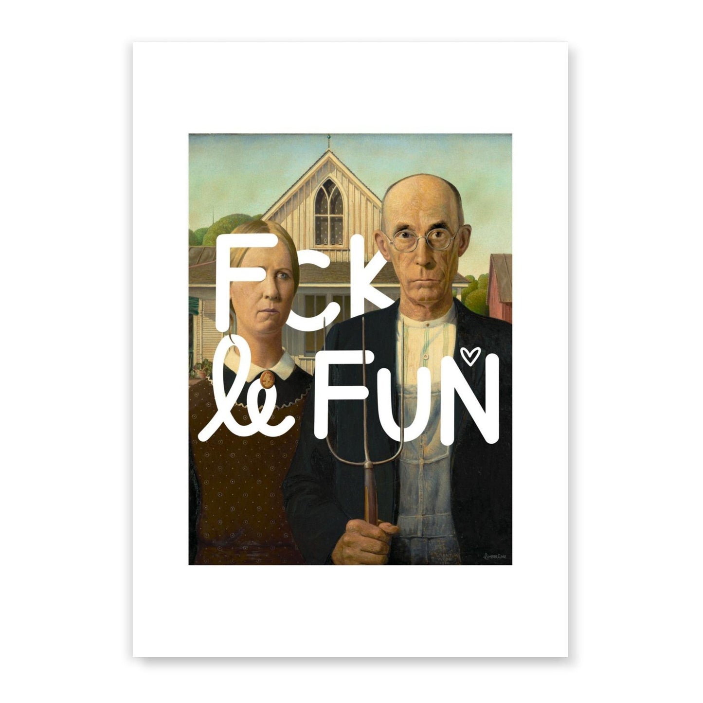 Affiche F*ck le Fun - L'impertine