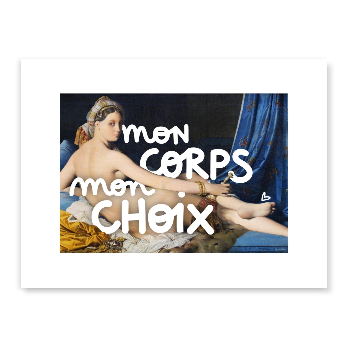 Affiche Mon corps, mon choix - L'impertine