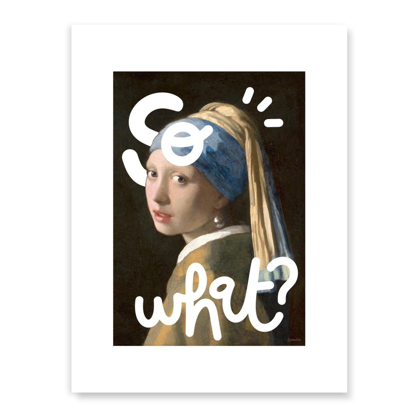 Affiche So What? - L'impertine