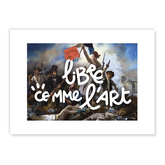 Affiche Libre comme l’Art