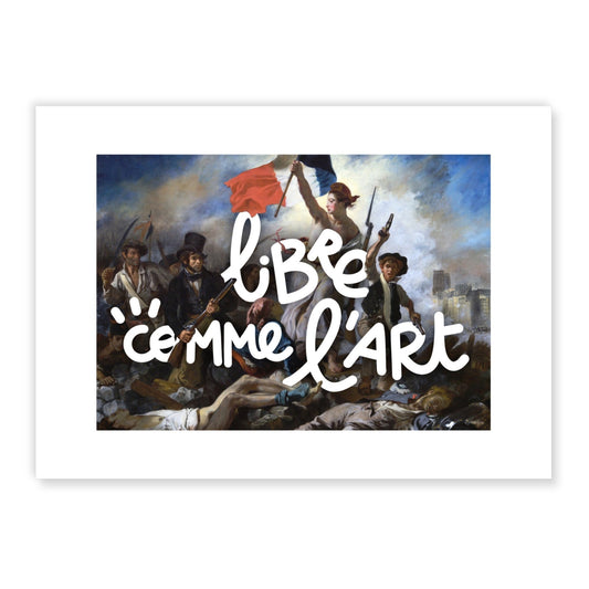 Affiche Libre comme l’Art - L'impertine