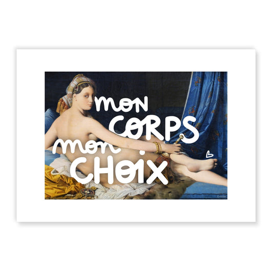 Affiche Mon corps, mon choix - L'impertine